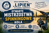 Zapraszamy na Otwarte Mistrzostwa Spinningowe Koła