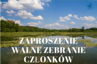 Zapraszamy na Walne Zgromadzenie Sprawozdawczo-Wyborcze Kola PZW "Lipień"