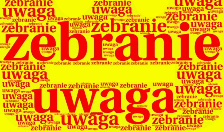 Zapraszamy na Zebranie Sprawozdawcze
