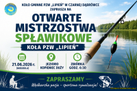 Zapraszamy na Otwarte Mistrzostwa Spławikowe Koła 2026